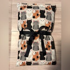 Flannel Cats & Kittens Microwaveable Corn Heating Bag / Cool pack